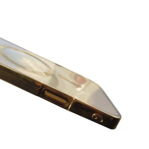 iPhone 16 Pro Gold Clear Case – Perfect Blend of Protection and Style! - Image 3